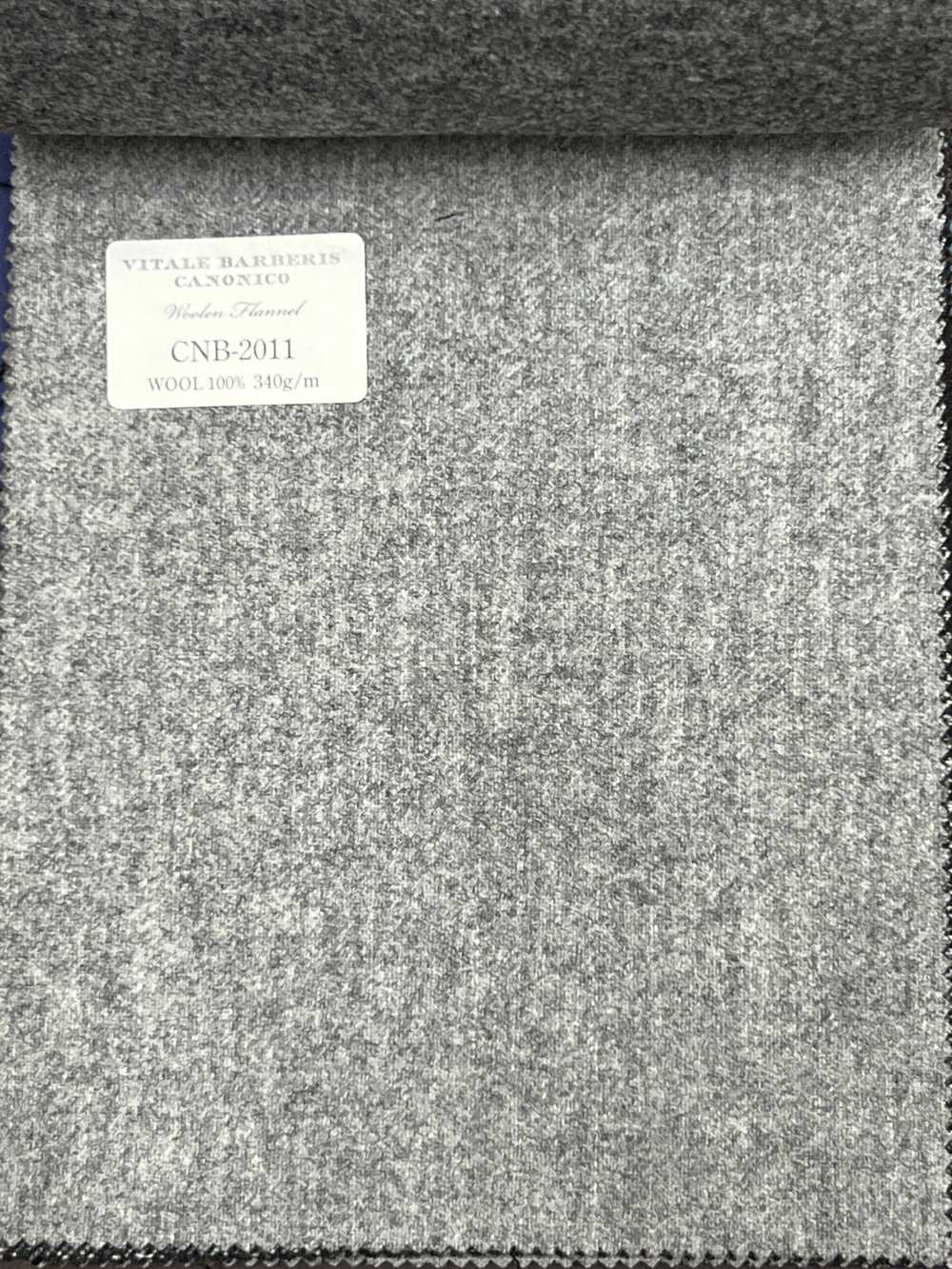 CNB2011 CANONICO فلانيل صوفي قياسي، رمادي فاتح، سادة[قماش] CANONICO