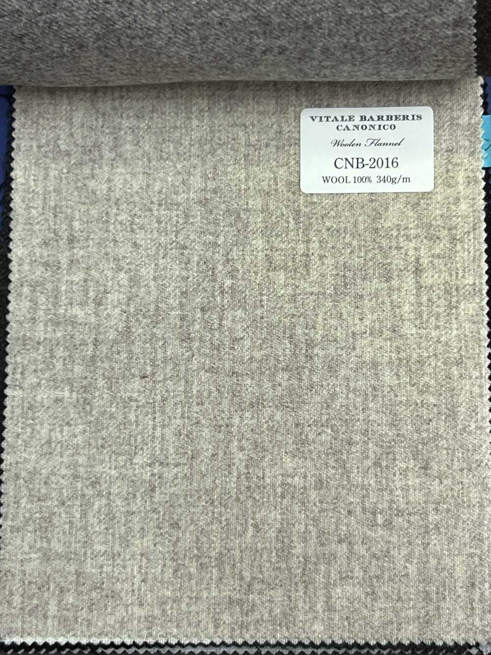 CNB2016 CANONICO فلانيل صوفي قياسي بيج فاتح سادة[قماش] CANONICO
