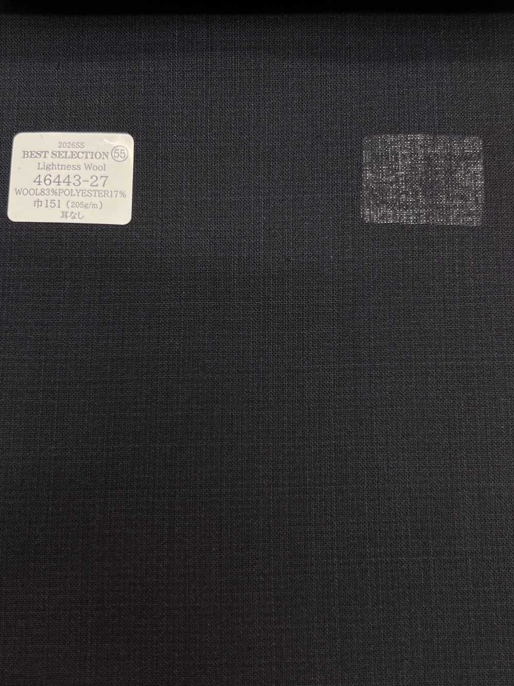 46443-27 26SS أفضل تشكيلة [Lightness Wool] Lightness Wool[قماش] Kunishima Co., Ltd.