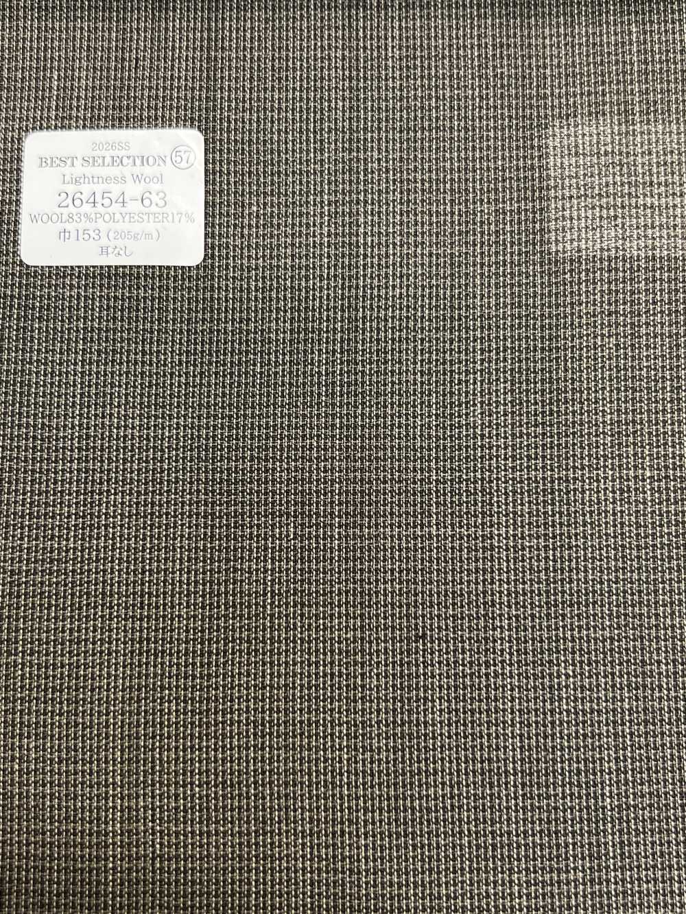 26454-63 26SS أفضل تشكيلة [Lightness Wool] Lightness Wool[قماش] Kunishima Co., Ltd.