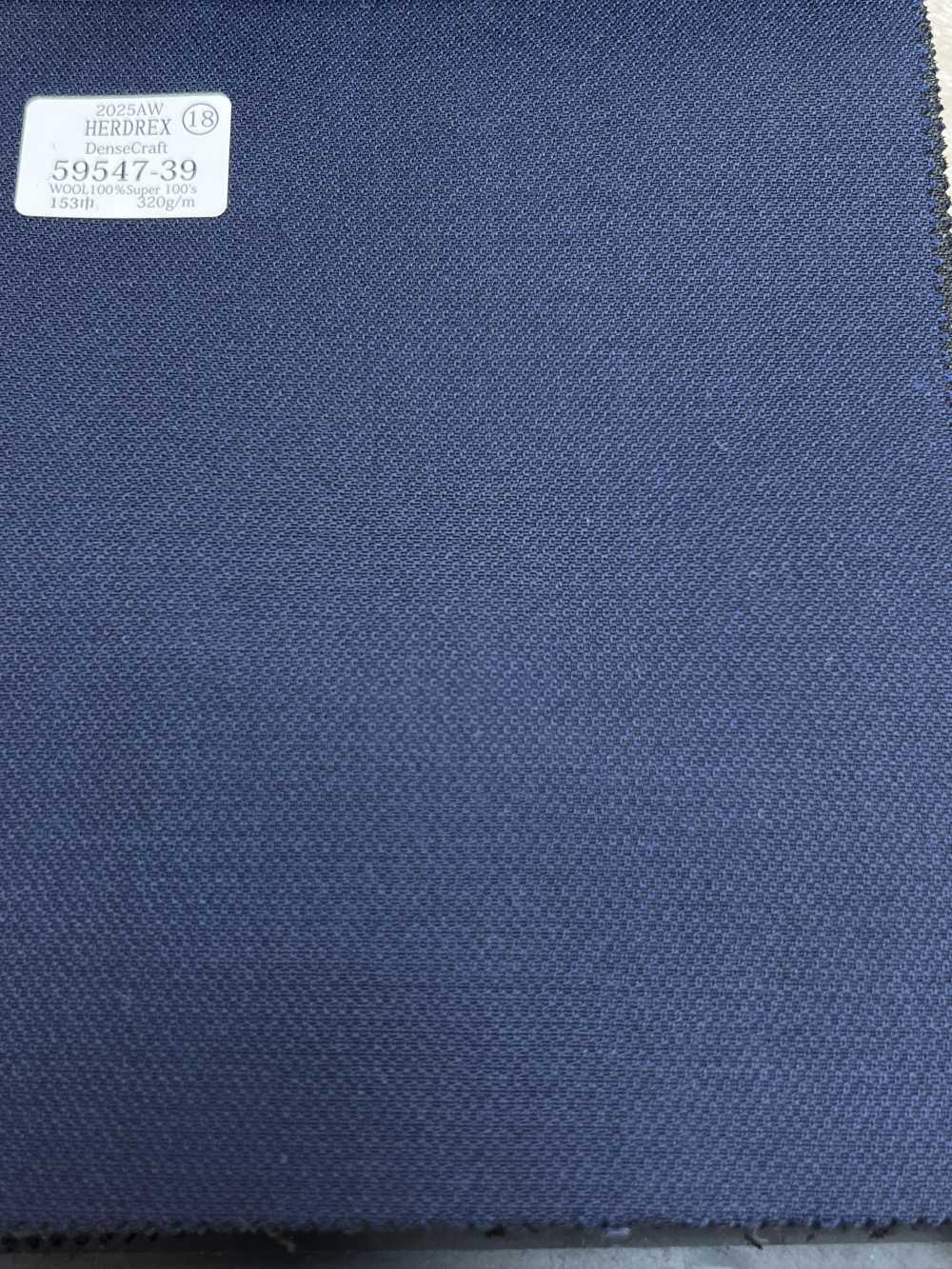 59547-39 26AW HERDREX [Dense Craft] أزرق[قماش] Kunishima Co., Ltd.