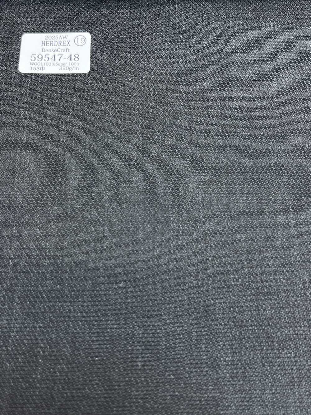 59547-48 26AW HERDREX [Dense Craft] رمادي فحمي[قماش] Kunishima Co., Ltd.
