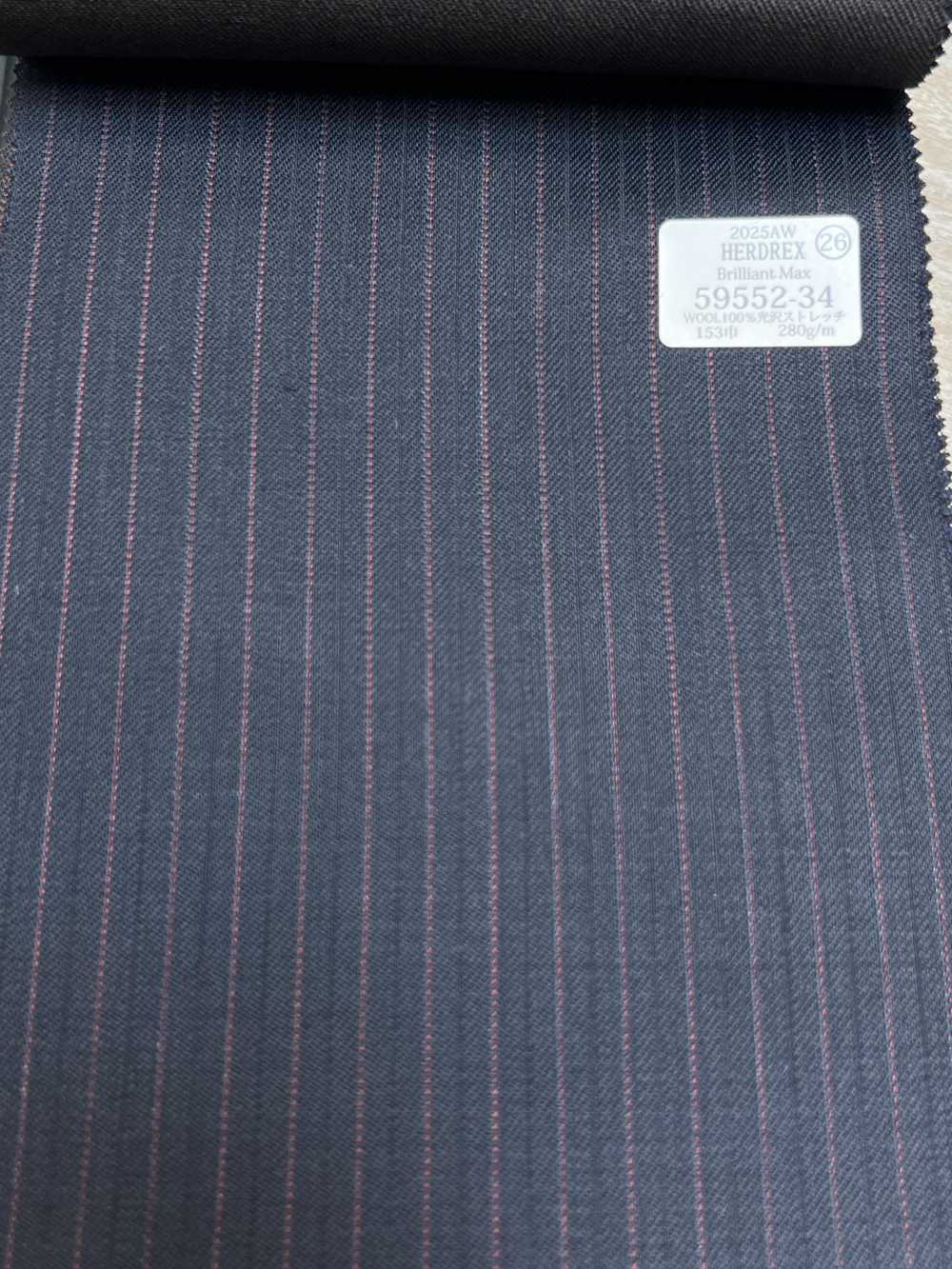 59552-34 26AW HERDREX [Brilliant Max] Brilliant Max أزرق كحلي بشريط متناوب[قماش] Kunishima Co., Ltd.