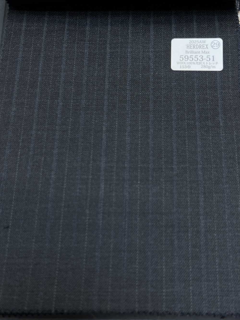 59553-51 26AW HERDREX [Brilliant Max] رمادي فحمي مخطط متناوب[قماش] Kunishima Co., Ltd.