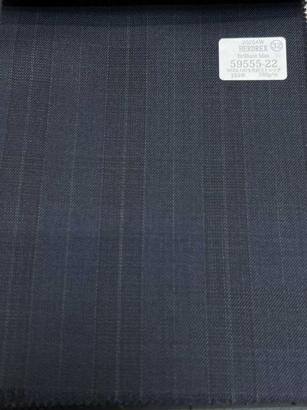 59555-22 26AW HERDREX [Brilliant Max] Brilliant Max كاروهات أزرق بحري[قماش] Kunishima Co., Ltd.