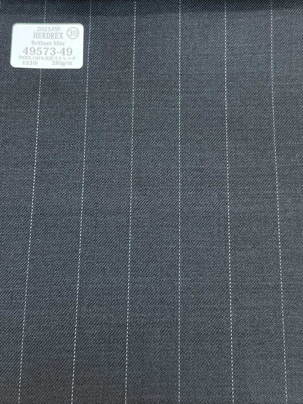 49573-49 26AW HERDREX 【Brilliant Max】 شريط عريض بلون رمادي فحمي[قماش] Kunishima Co., Ltd.