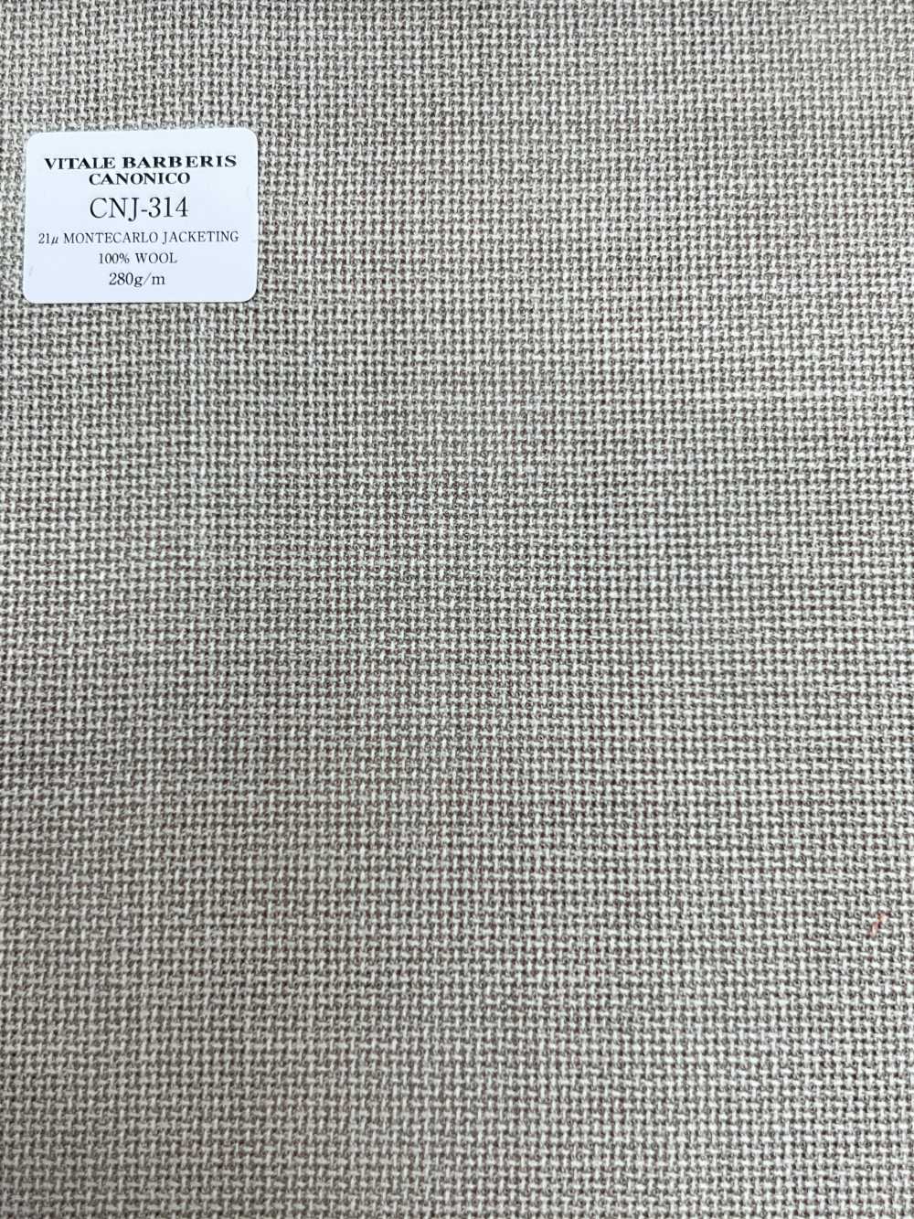 CNJ314 CANONICO Standard 21μ MONTECARLO جاكيتينغ هوبساك بيج فاتح سادة[قماش] CANONICO
