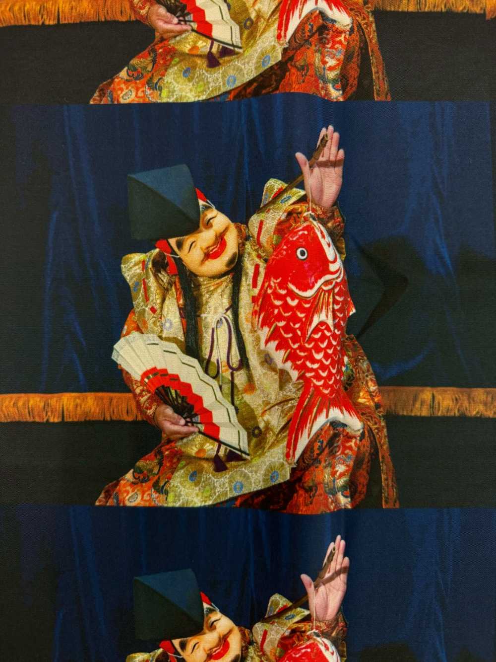 TPT1003 بطانة مطبوعة Iwami Kagura، نمط متكرر