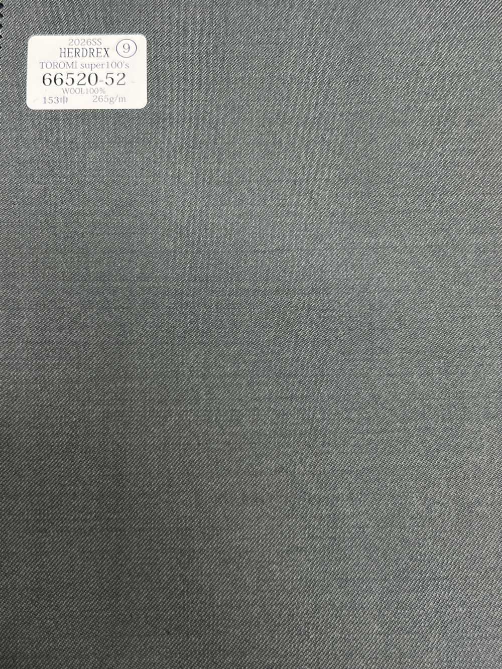 66520-52 26SS HERDREX [TOROMI Super100’s] Toromi Super 100[قماش] Kunishima Co., Ltd.