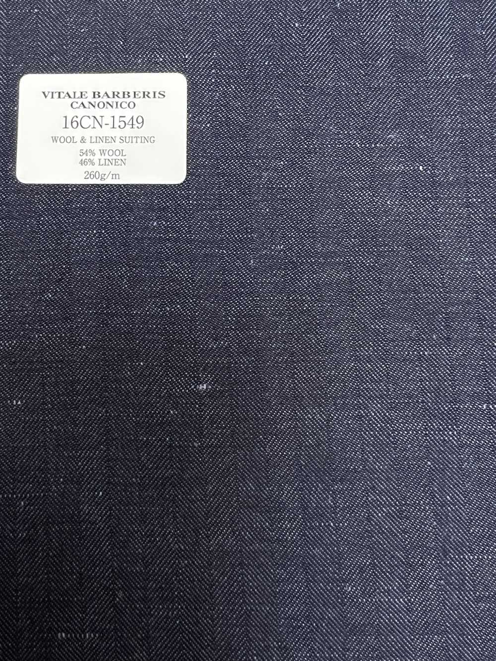 16CN1549 26SS VBC Vitale Barberis Canonico قماش بدلات من الصوف والكتان CANONICO