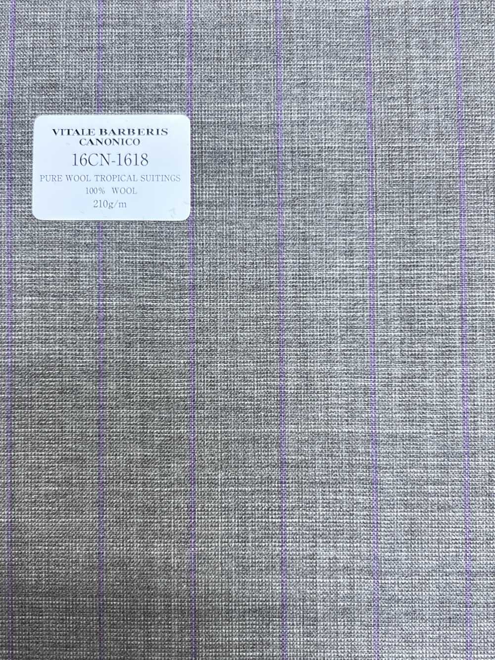 16CN1618 26SS VBC Vitale Barberis Canonico أقمشة بدلات استوائية من صوف خالص[قماش] CANONICO