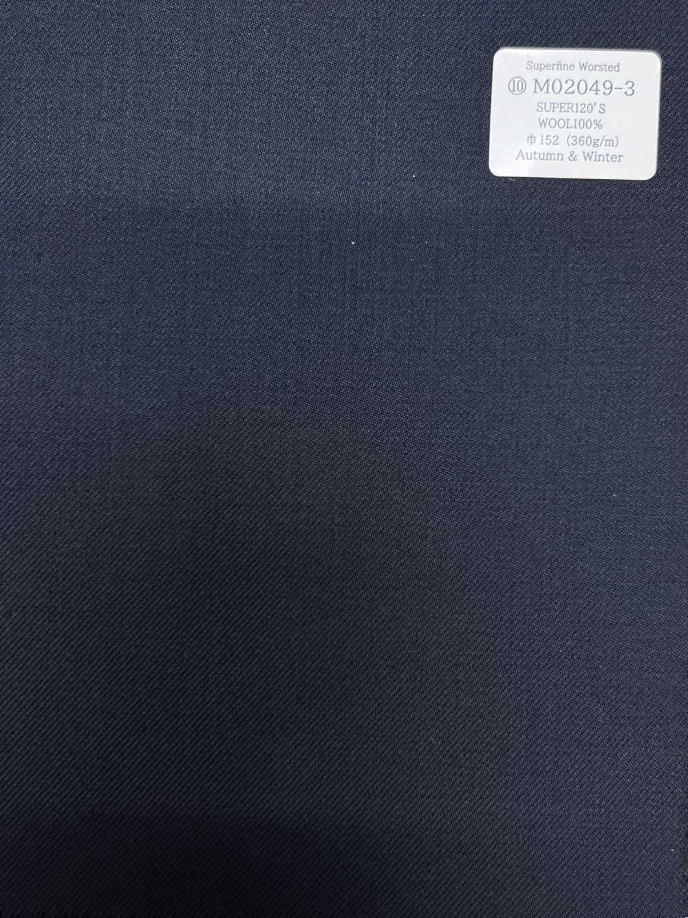 M02049-3 KUNISHIMA1850 خط حصري [Superfine Worsted] سادة كحلي[قماش] Kunishima Co., Ltd.