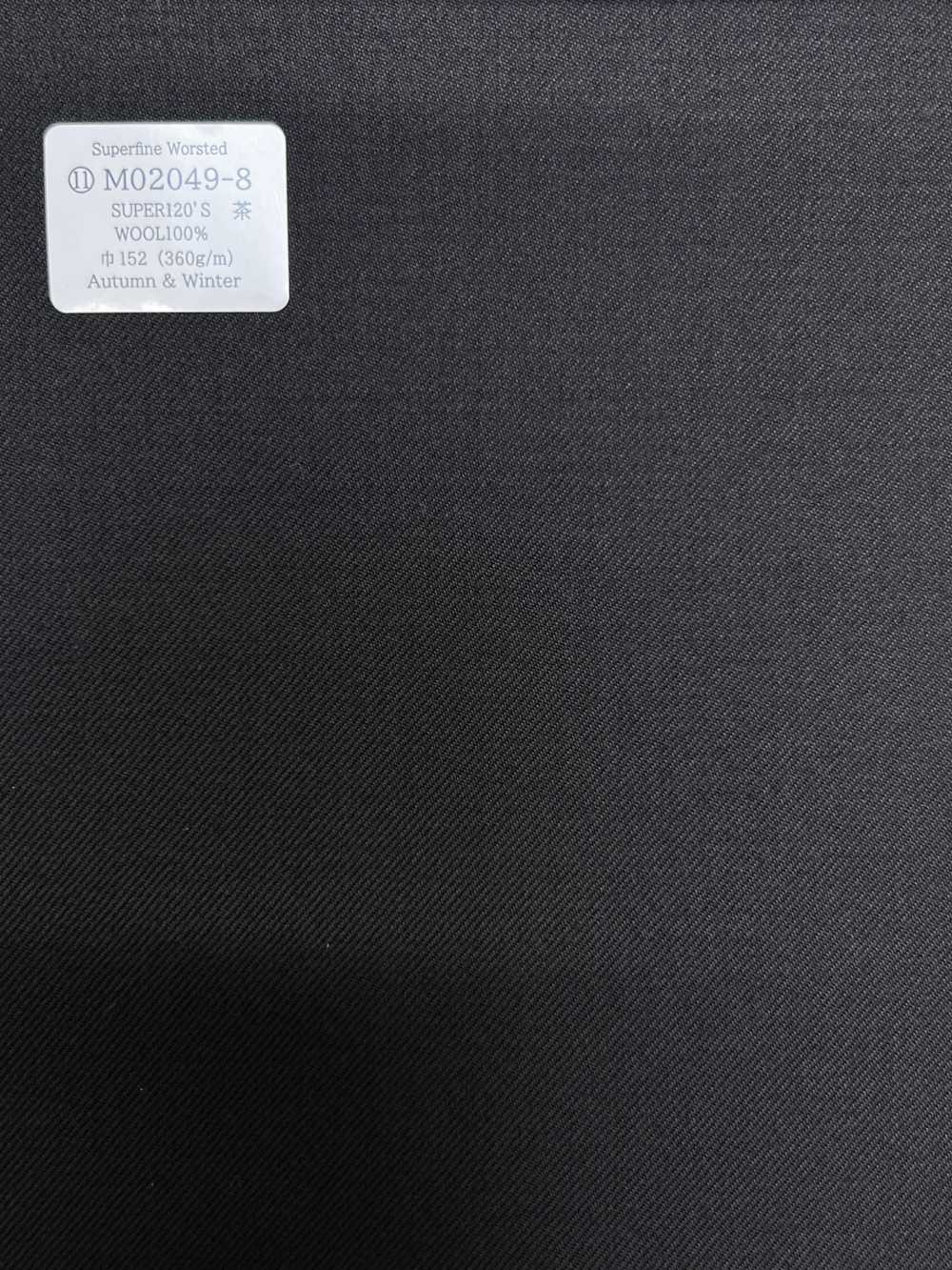 M02049-8 KUNISHIMA1850 خط حصري 【صوف ممشّط فائق النعومة】 بني سادة[قماش] Kunishima Co., Ltd.