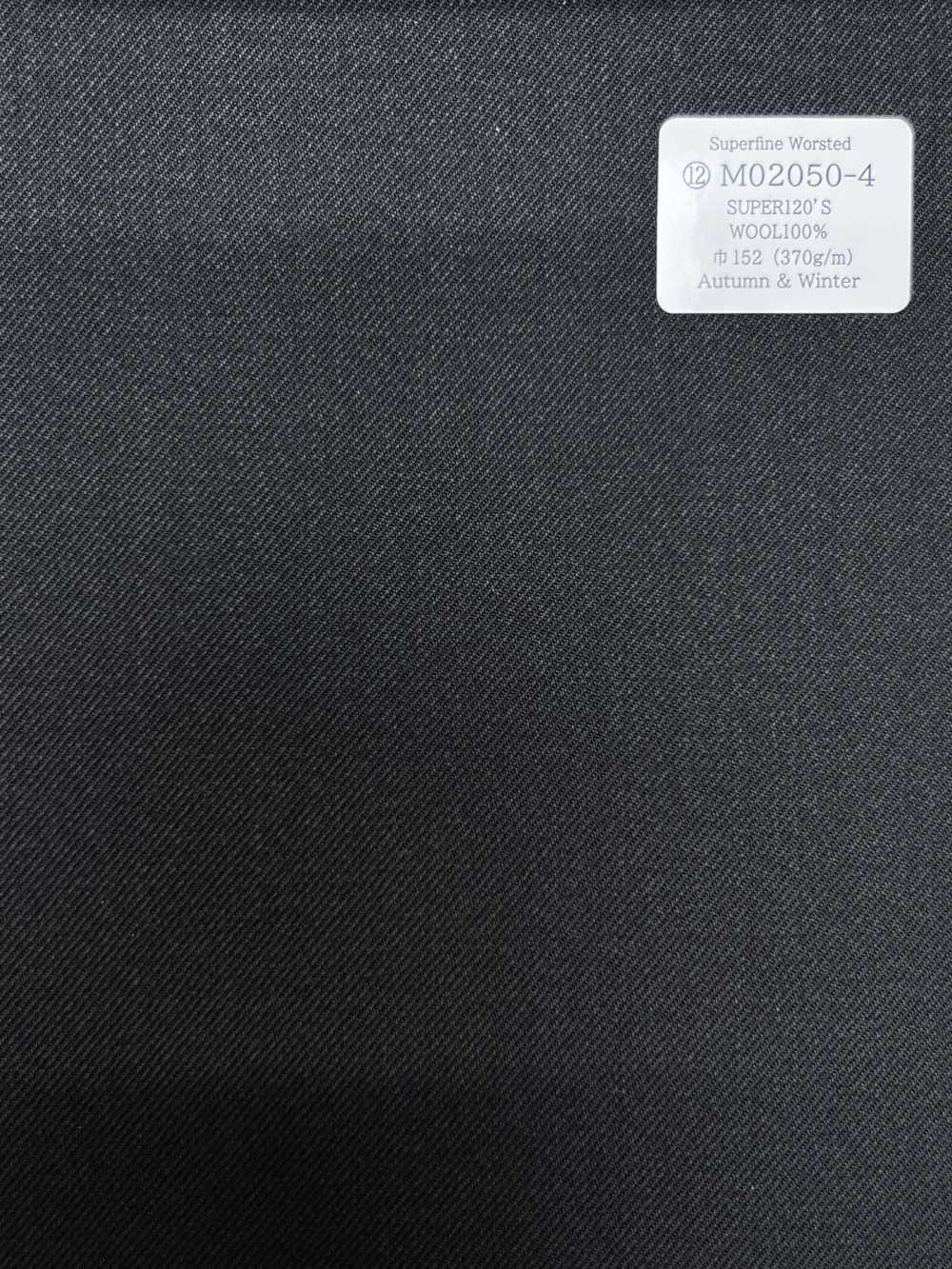 M02050-4 KUNISHIMA1850 خط حصري [صوف ممشط فائق النعومة] رمادي داكن سادة[قماش] Kunishima Co., Ltd.