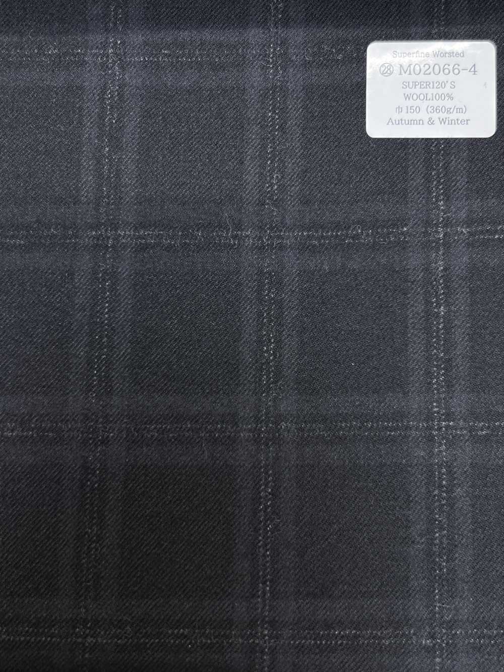 M02066-4 KUNISHIMA1850 خط حصري [صوف ممشط فائق النعومة] مربعات رمادية مبرقشة[قماش] Kunishima Co., Ltd.