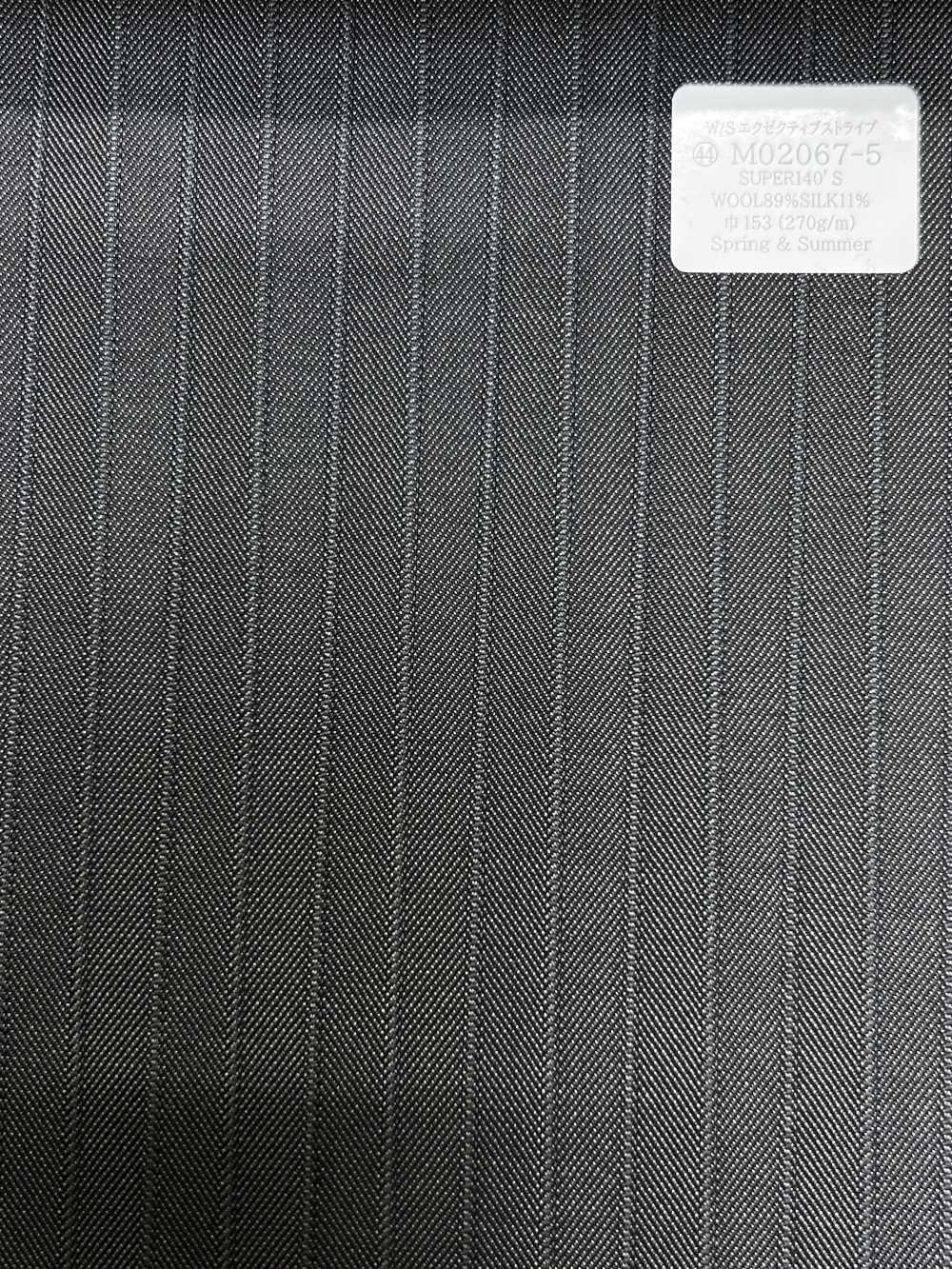 M02067-5 KUNISHIMA1850 الخط الحصري [W/S Executive Stripe] مخطط رمادي[قماش] Kunishima Co., Ltd.