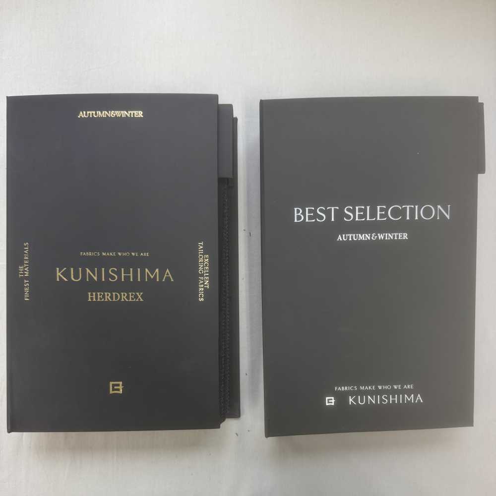 مجموعة الخريف/الشتاء 2026 KUNISHIMA الأصلية كتالوج عينات[بطاقة عينات] Kunishima Co., Ltd.