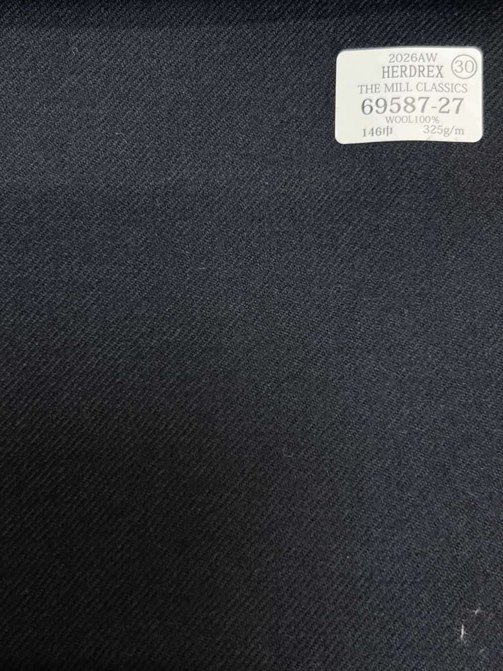 69587-27 26AW HERDREX [THE MILL CLASSICS] كحلي سادة[قماش] Kunishima Co., Ltd.