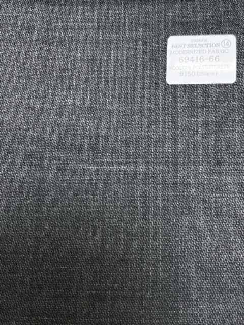 69416-66 26AW BESTSELECTION [قماش عصري] قماش عصري رمادي متوسط Shark Kunishima Co., Ltd.