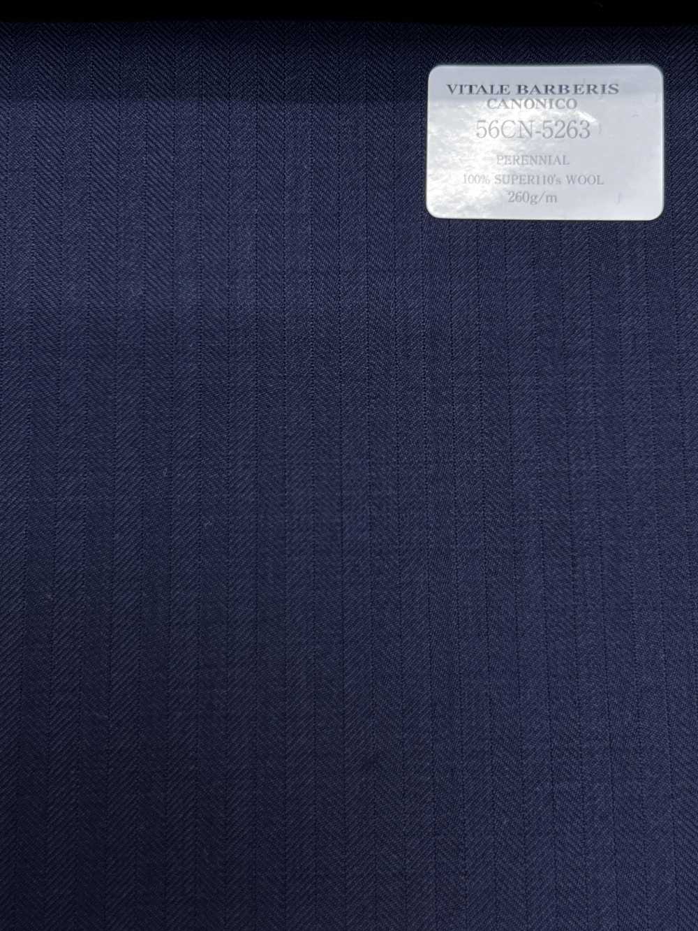 56CN5263 CANONICO PERENNIAL-CLASSICS كحلي داكن بنقشة عظمة السمكة[قماش] CANONICO