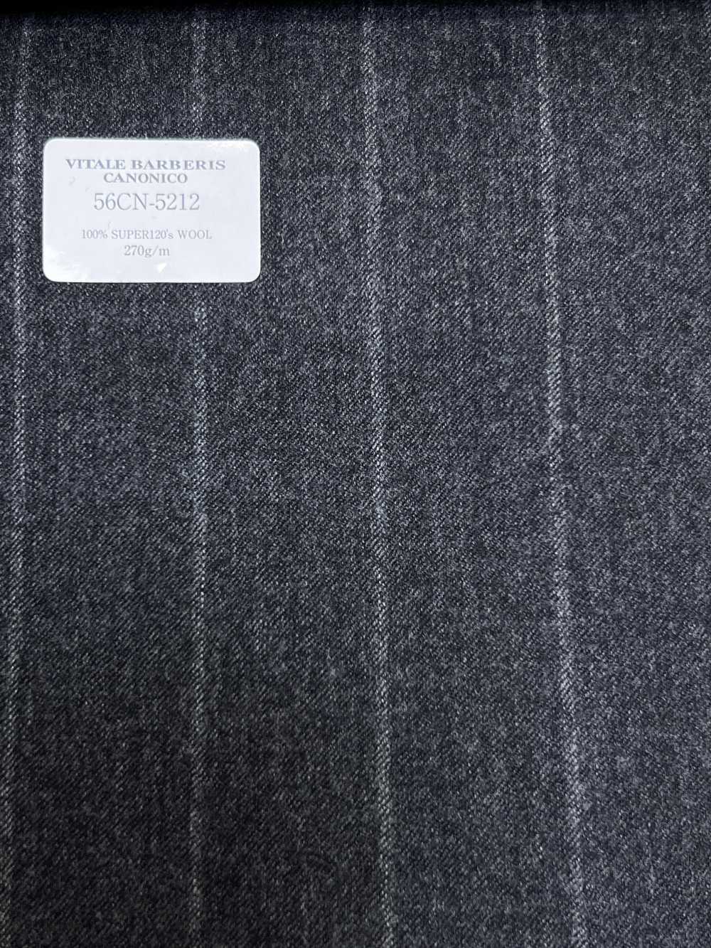 56CN5212 CANONICO (Canonic) فلانيل كلاسيكيات بخطوط رمادية[قماش] CANONICO