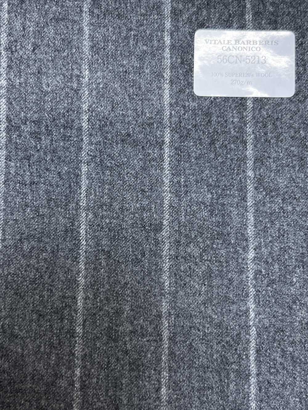 56CN5213 CANONICO فلانيل كلاسيكيات بخطوط رمادية فاتحة[قماش] CANONICO