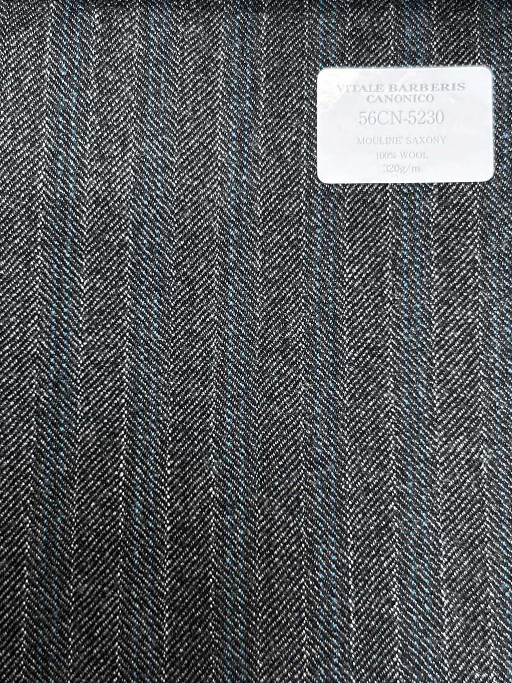 56CN5230 CANONICO 21 MOULINE SAXONY خط رمادي/فيروزي[قماش] CANONICO