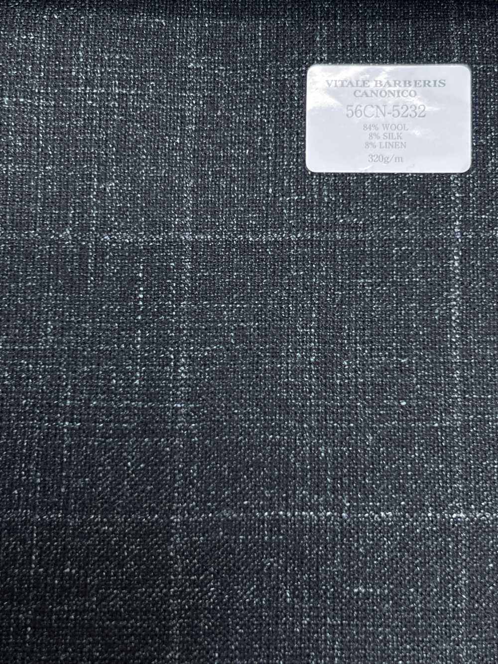 56CN5232 CANONICO قماش بدلات فاخر من الصوف والحرير والكتان أخضر/أوف بنقشة نافذة CANONICO
