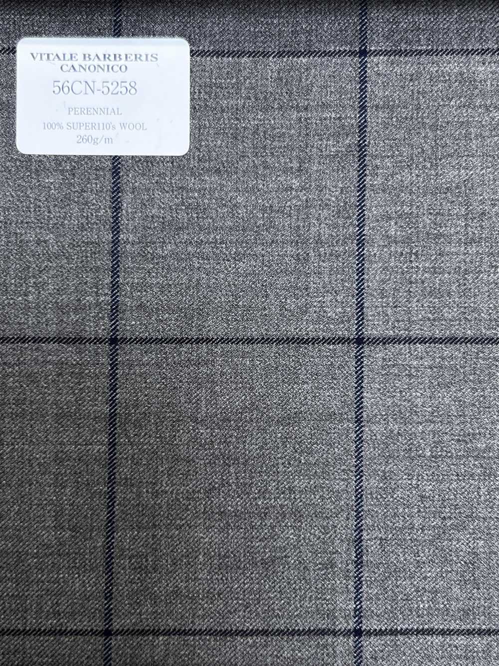56CN5258 CANONICO PERENNIAL-CLASSICS بنّي/أزرق كحلي بنمط نافذة[قماش] CANONICO