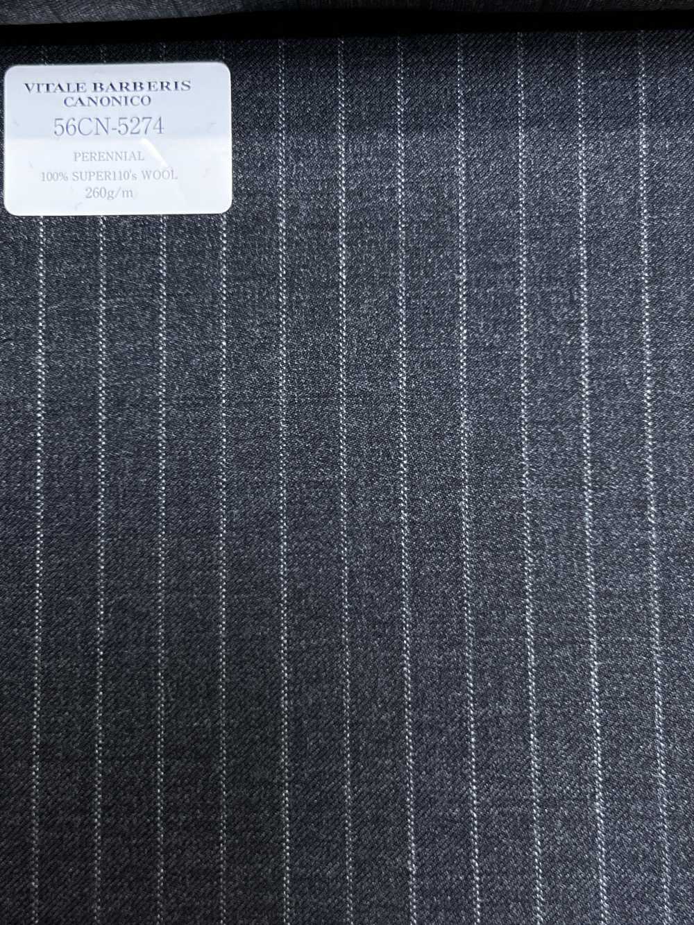 56CN5274 CANONICO PERENNIAL-CLASSICS مخطط رمادي داكن[قماش] CANONICO