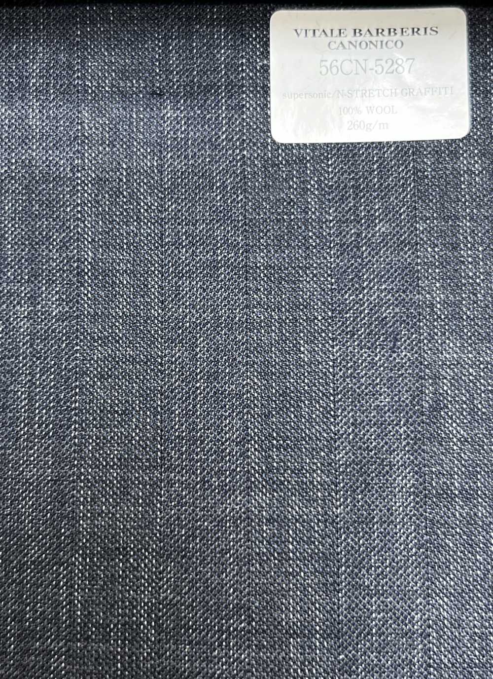 56CN5287 CANONICO Supersonic/NATURAL STRETCH GRAFFITI أزرق رمادي[قماش] CANONICO