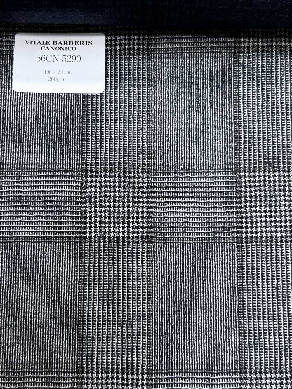 56CN5290 CANONICO تروبيكال ممشّط بنقشة Glen Check البنية[قماش] CANONICO