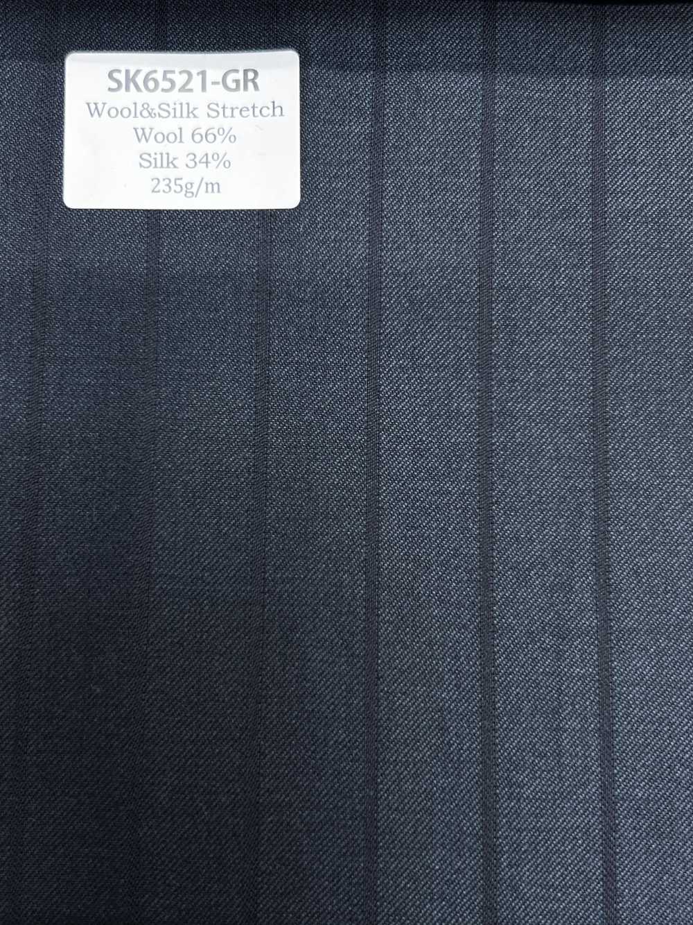 SK6521-GR صنع في اليابان شريط أخضر مطاطي من الحرير والصوف[قماش] HOSOI SYOJI