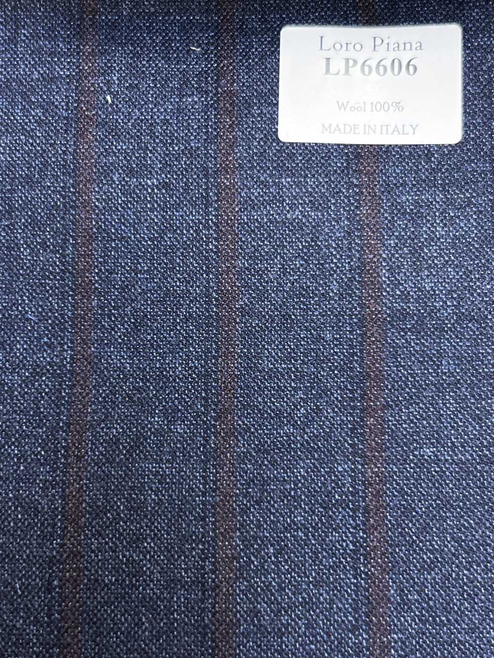 LP6606 Loro Piana شريط أزرق كحلي × أحمر[قماش] HOSOI SYOJI