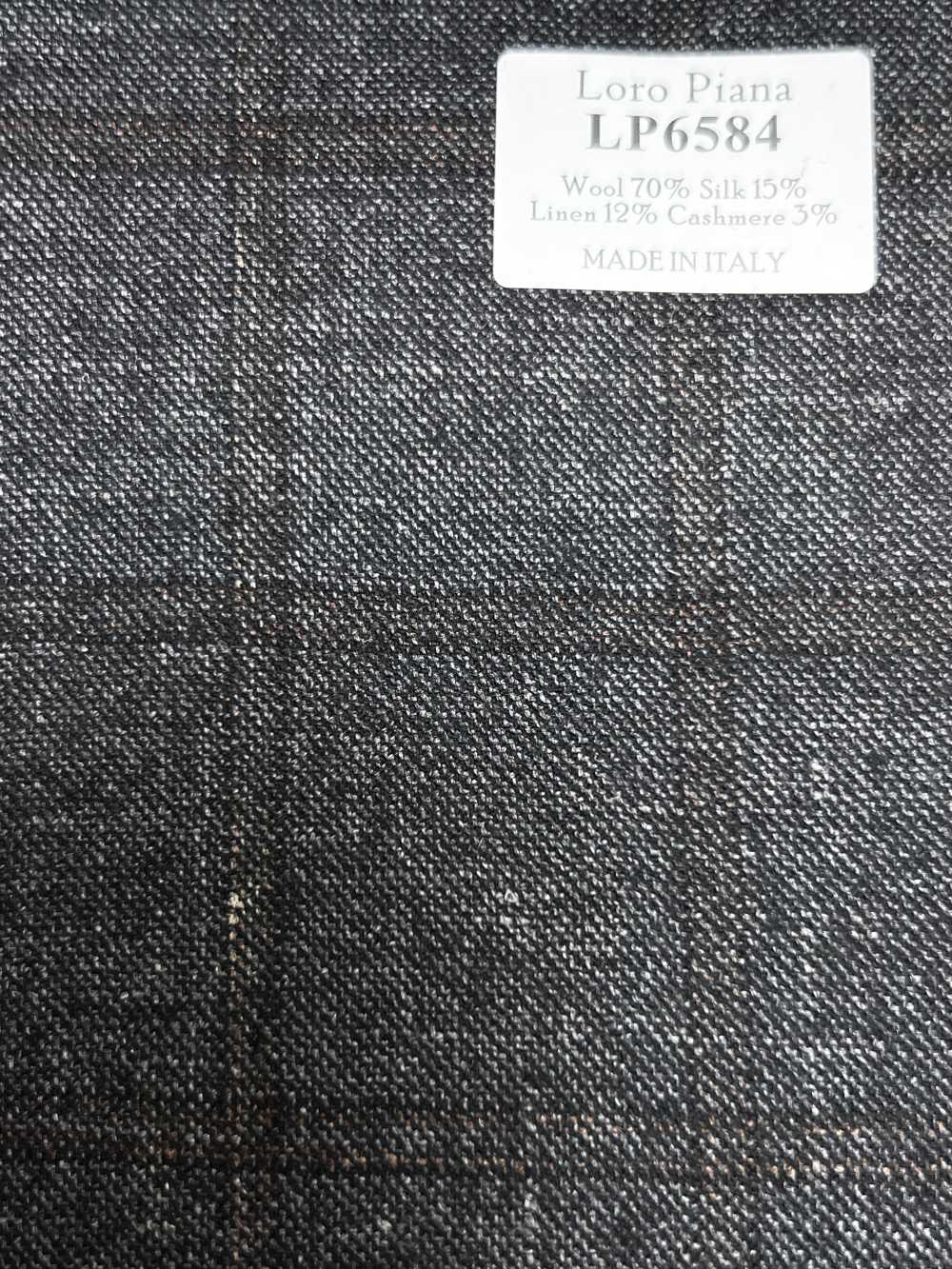 LP6584 Loro Piana كاروهات رمادية[قماش] HOSOI SYOJI