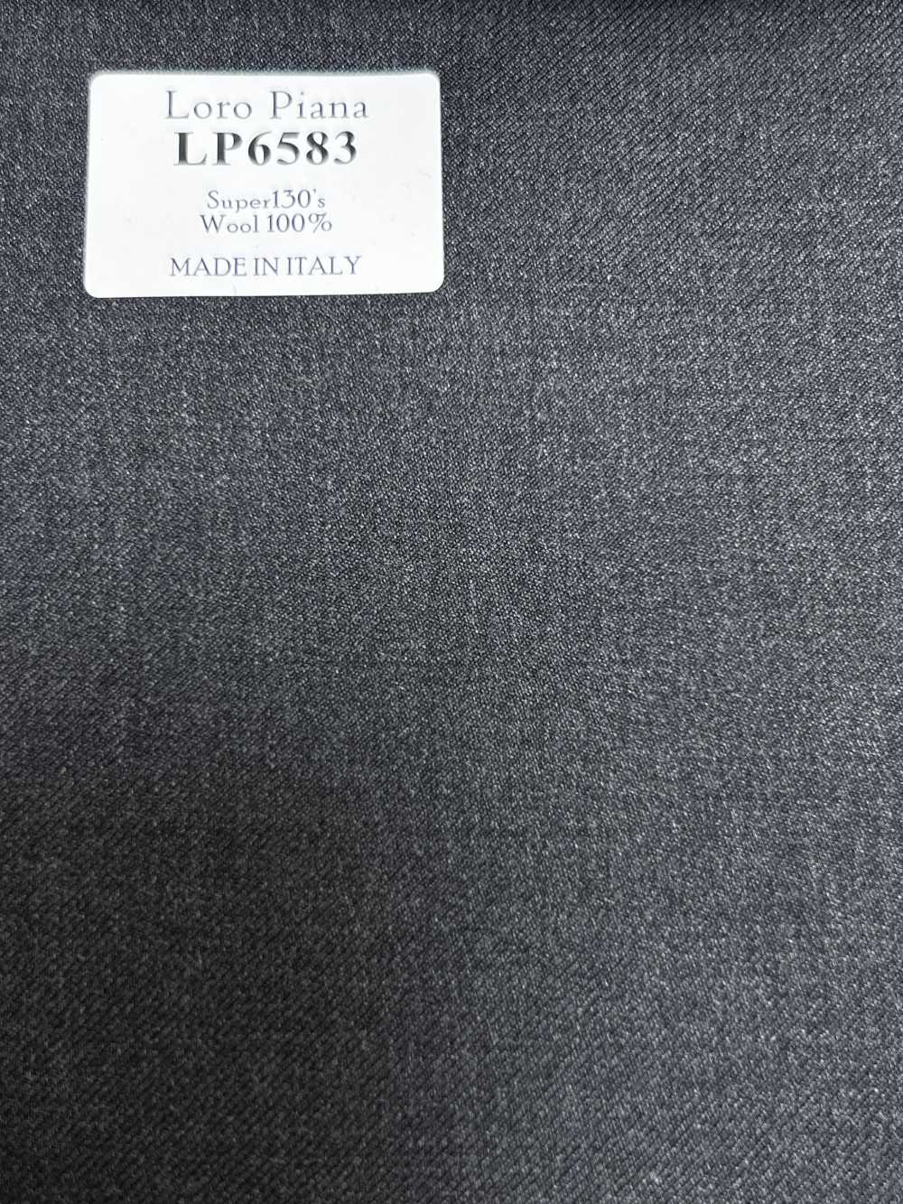 LP6583 Loro Piana Super130's رمادي بدون نقش[قماش] HOSOI SYOJI