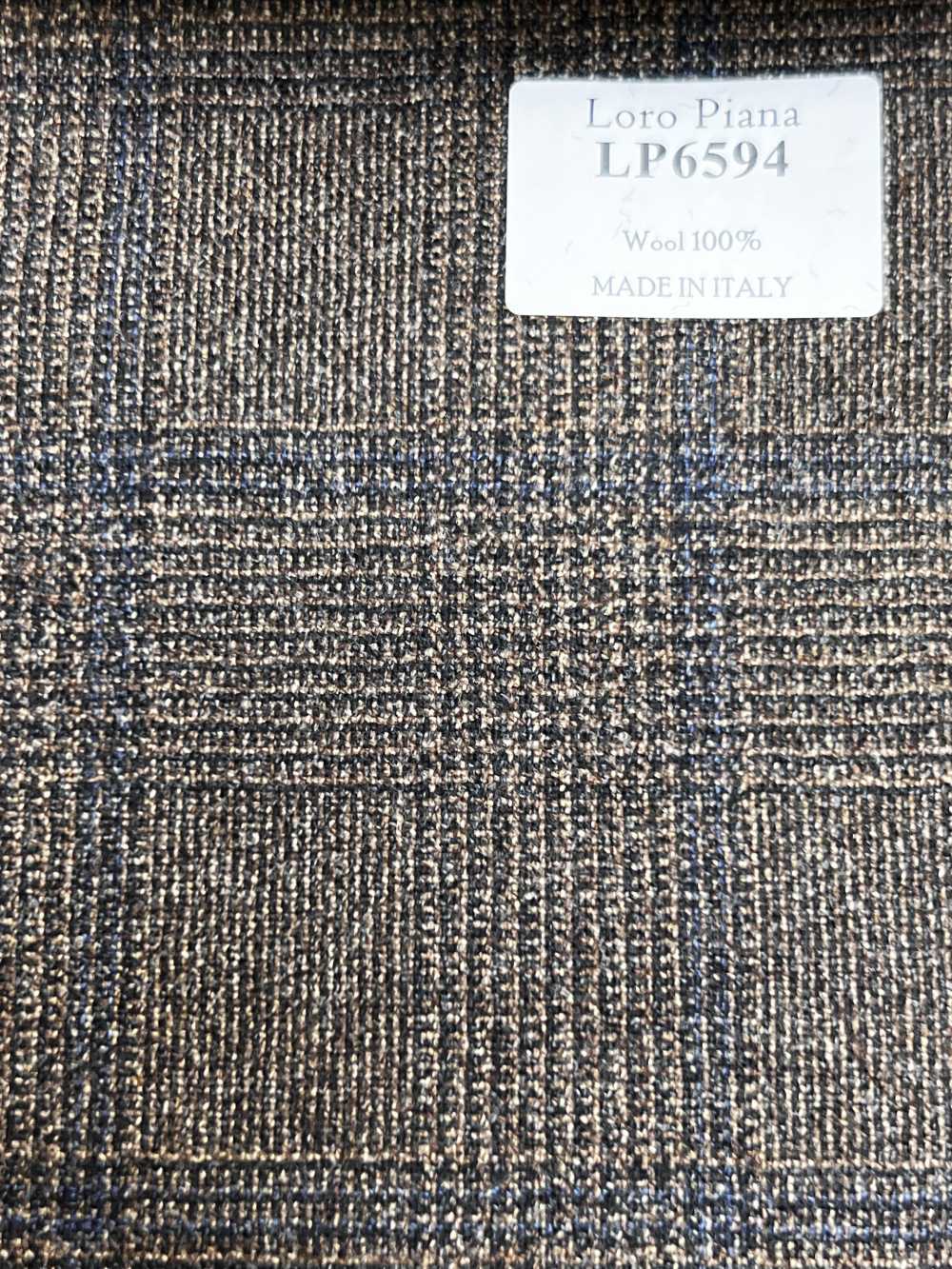 LP6594 Loro Piana كاروهات بنية[قماش] HOSOI SYOJI