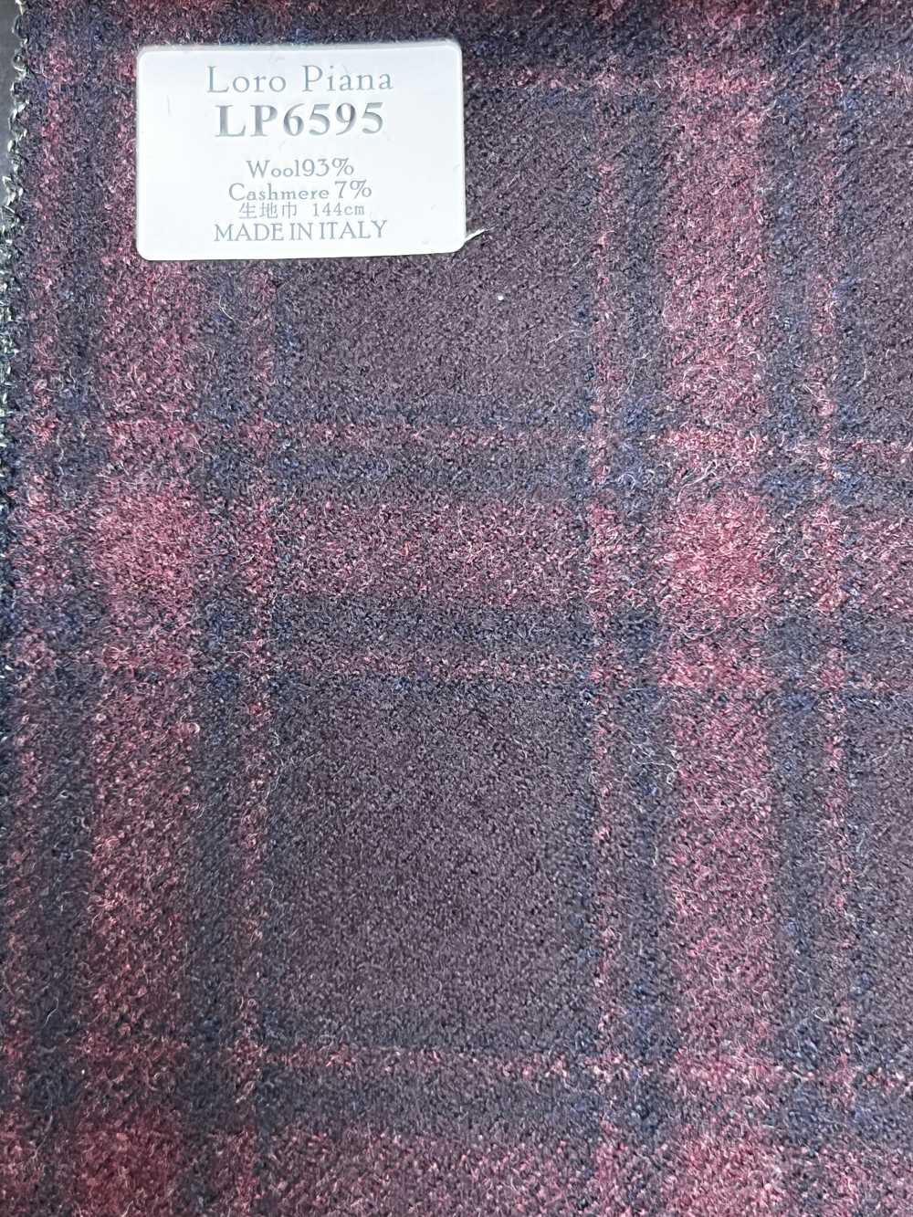 LP6595 Loro Piana تربيعة حمراء[قماش] HOSOI SYOJI