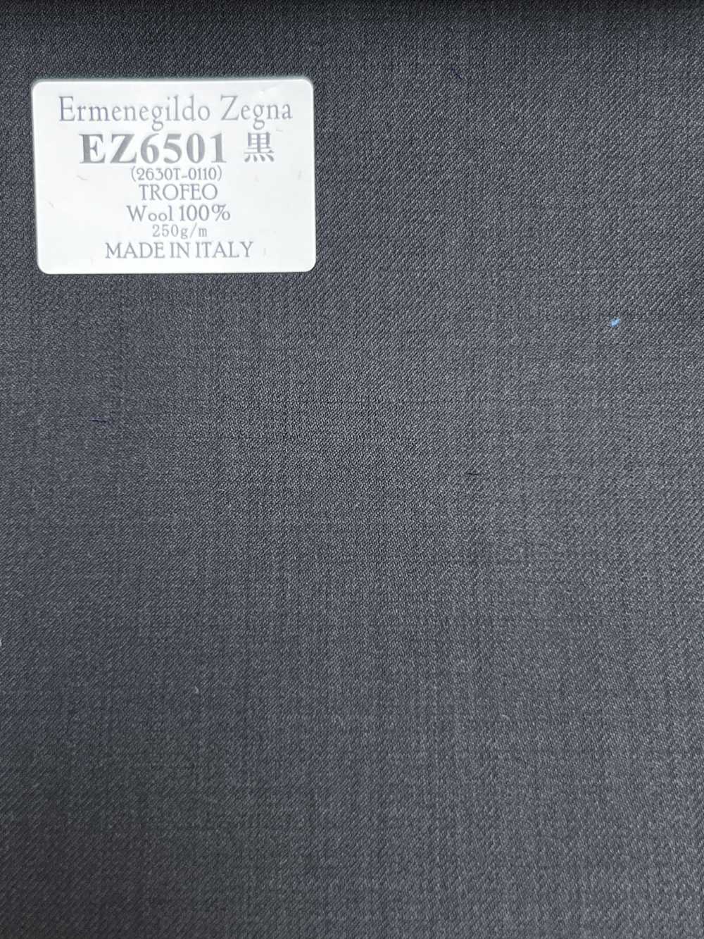 EZ6501 Ermenegildo Zegna TROFEO أسود سادة[قماش] HOSOI SYOJI