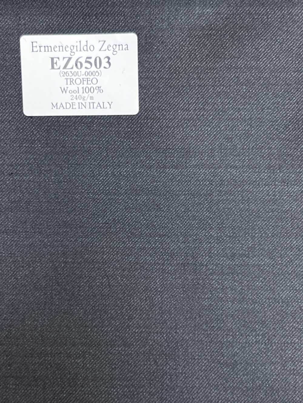 EZ6503 Ermenegildo Zegna TROFEO رمادي داكن سادة[قماش] HOSOI SYOJI