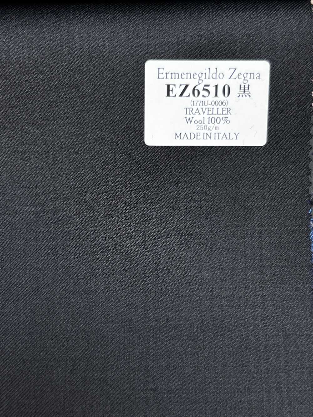 EZ6510 Ermenegildo Zegna TRAVELLER أسود سادة[قماش] HOSOI SYOJI