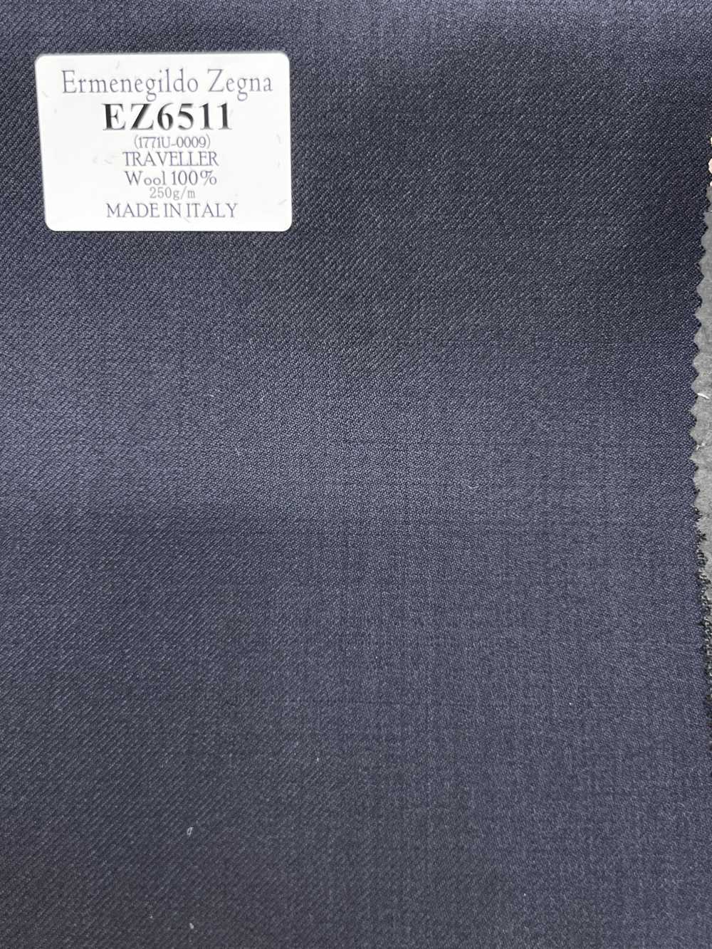 EZ6511 Ermenegildo Zegna TRAVELLER سادة كحلي داكن[قماش] HOSOI SYOJI