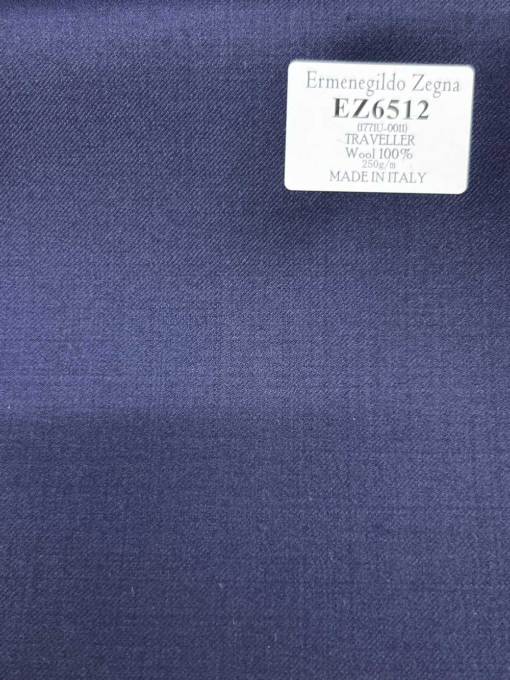 EZ6512 Ermenegildo Zegna TRAVELLER أزرق كحلي سادة[قماش] HOSOI SYOJI