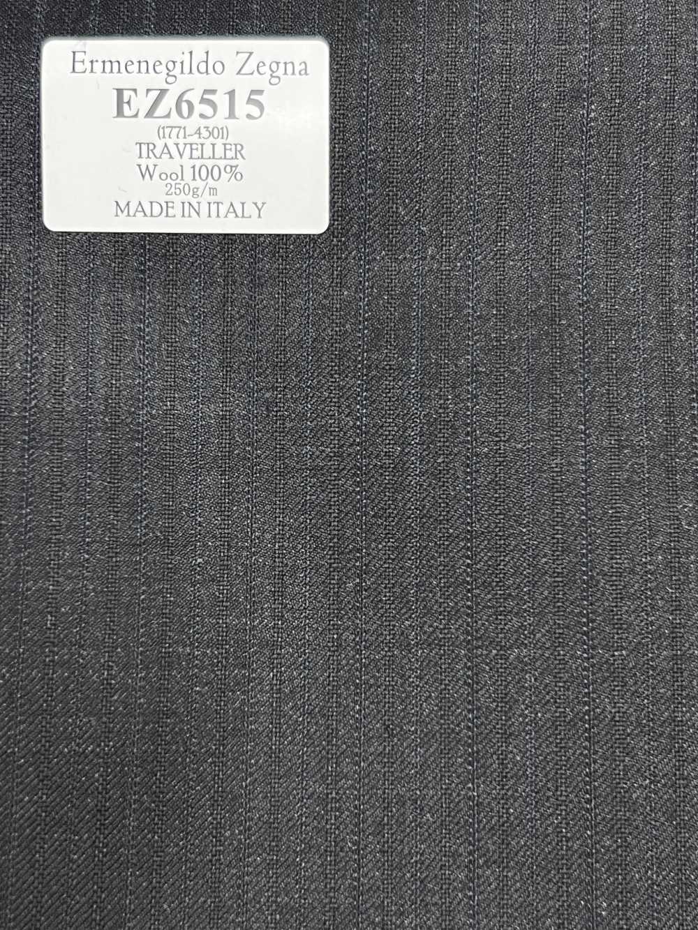 EZ6515 Ermenegildo Zegna TRAVELLER رمادي داكن × كحلي مخطط[قماش] HOSOI SYOJI