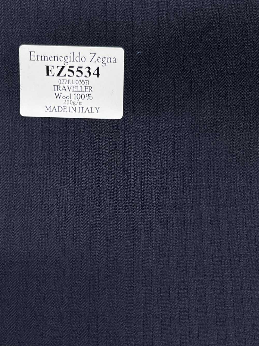 EZ5534 Ermenegildo Zegna TRAVELLER شريط أزرق كحلي[قماش] HOSOI SYOJI