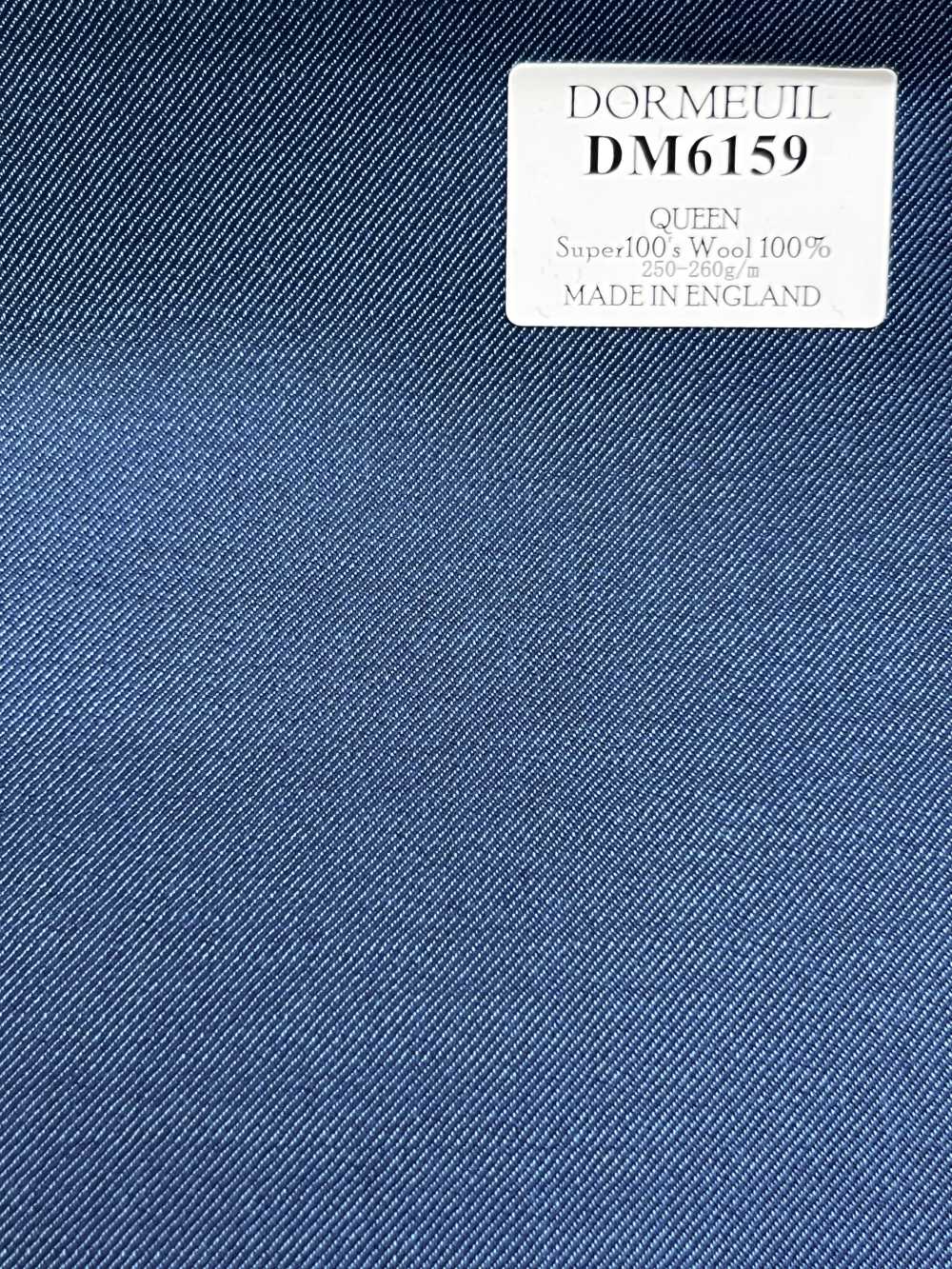 DM6159 DORMEUIL QUEEN Super100's أزرق سادة[قماش] HOSOI SYOJI