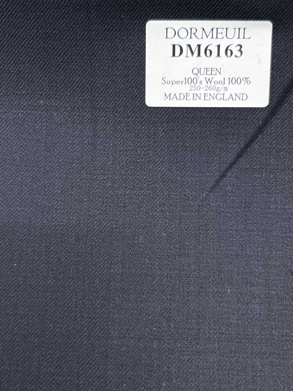 DM6163 DORMEUIL QUEEN Super100's كحلي داكن سادة[قماش] HOSOI SYOJI