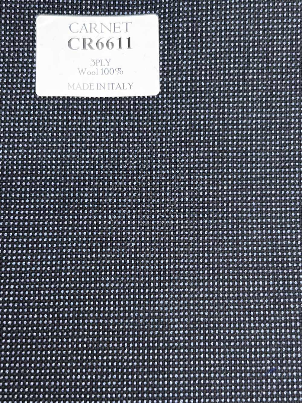 CR6611 CARNET ثلاثي الطبقات كاروهات أزرق كحلي[قماش] HOSOI SYOJI