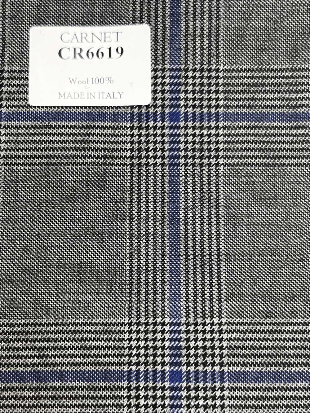 CR6619 CARNET رمادي × أزرق بنقشة كاروهات[قماش] HOSOI SYOJI