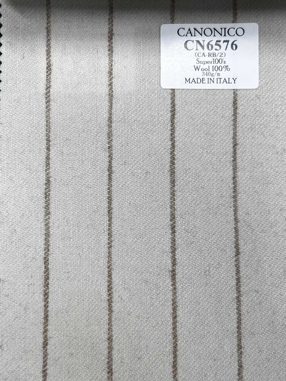 CN6576 CANONICO Super110's مخطط عاجي × بيج[قماش] HOSOI SYOJI